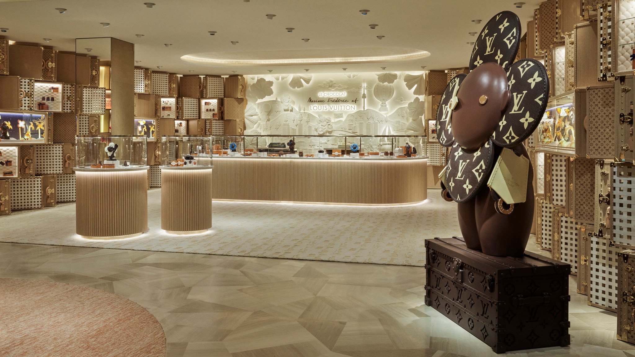 LOUIS VUITTON カレ・パーフェクト マッチ Le Chocolat Maxime Frédéric at Louis Vuitton, LV The Place Seoul