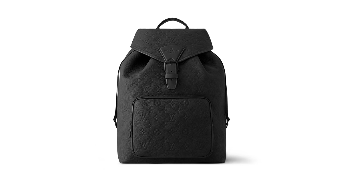 Montsouris Backpack Monogram Taurillon Leather LG - G90  display picture 1
