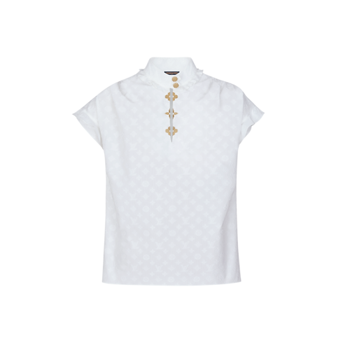 Frill Blouse in Women's Ready-to-Wear Tops collections by Louis Vuitton (Product zoom)