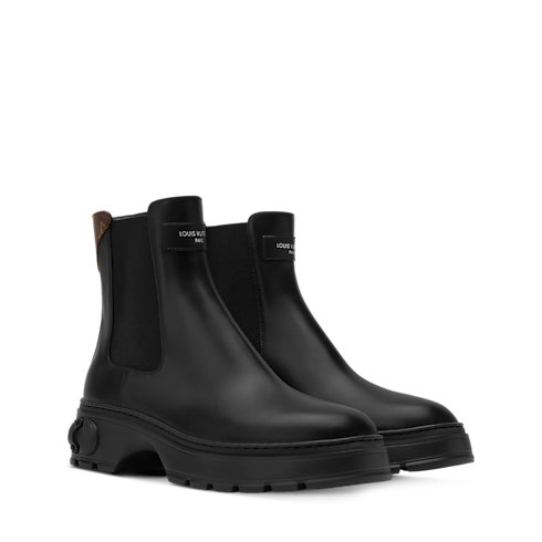 LV Squad Chelsea Ankle Boot in Women's Shoes Boots and Ankle Boots collections by Louis Vuitton (Product zoom)