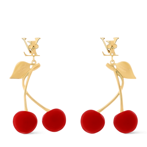 LV x TM Cerise Earrings . in Women's Fashion Jewellery Earrings collections by Louis Vuitton (Product zoom)
