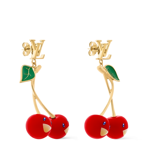 LV x TM Cerise Earrings . in Women's Fashion Jewellery Earrings collections by Louis Vuitton (Product zoom)