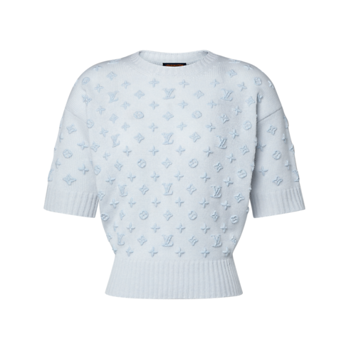 3D Monogram Knit Top in Women's Ready-to-Wear Tops and Shirts collections by Louis Vuitton (Product zoom)