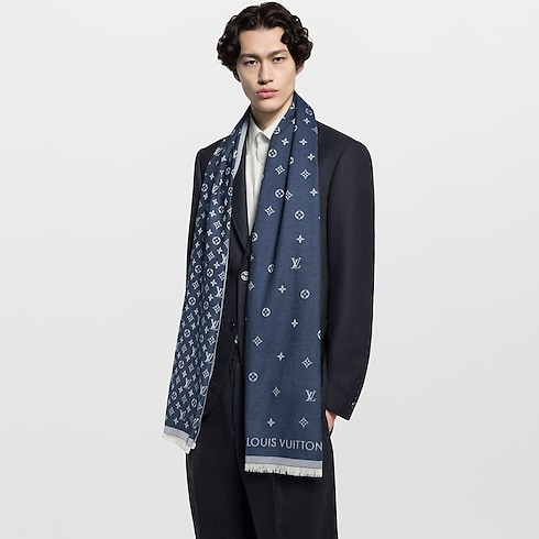 All About Monogram Stole . in Men's Accessories Scarves for Men collections by Louis Vuitton (Product zoom)
