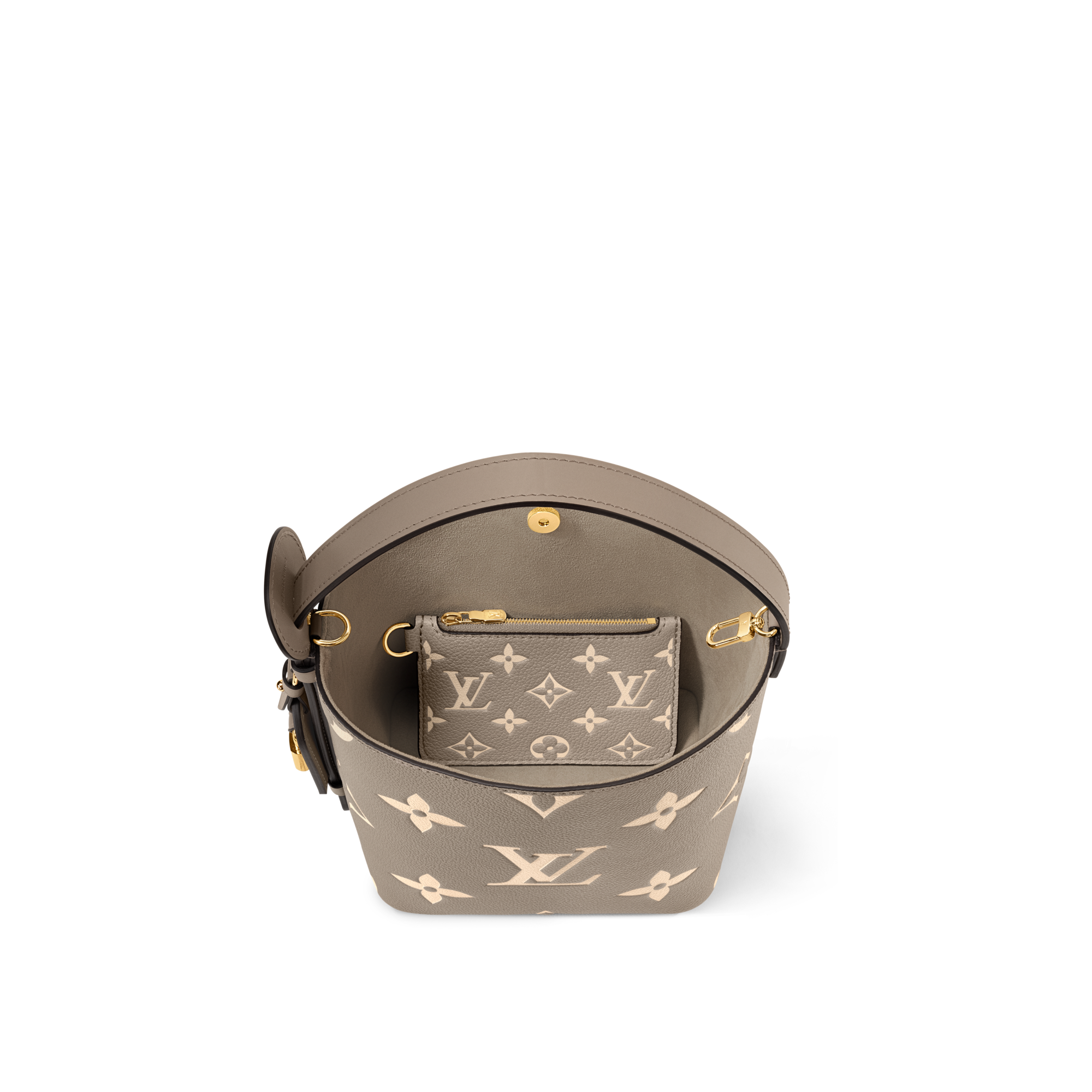 All In BB Bicolour Monogram Empreinte Leather in Women