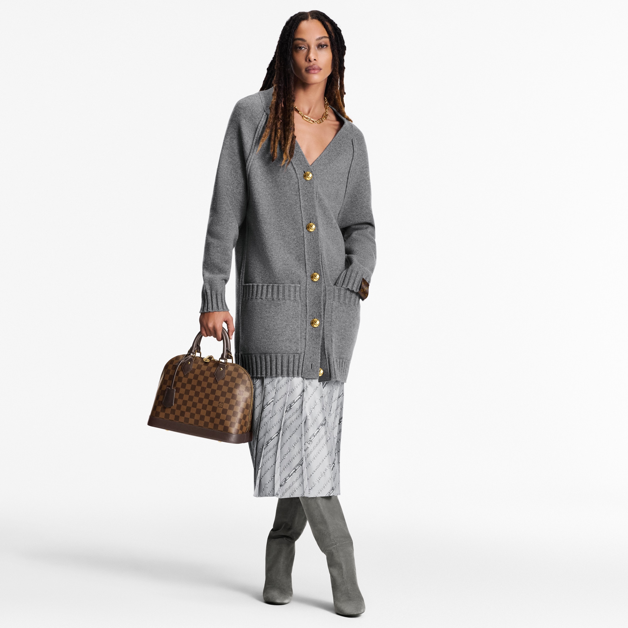 Alma PM Damier Ebene in Women