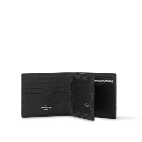 AMERIGO WALLET Damier Graphite Canvas in Men's Personalisation Personalised Small Leather Goods collections by Louis Vuitton (Product zoom)