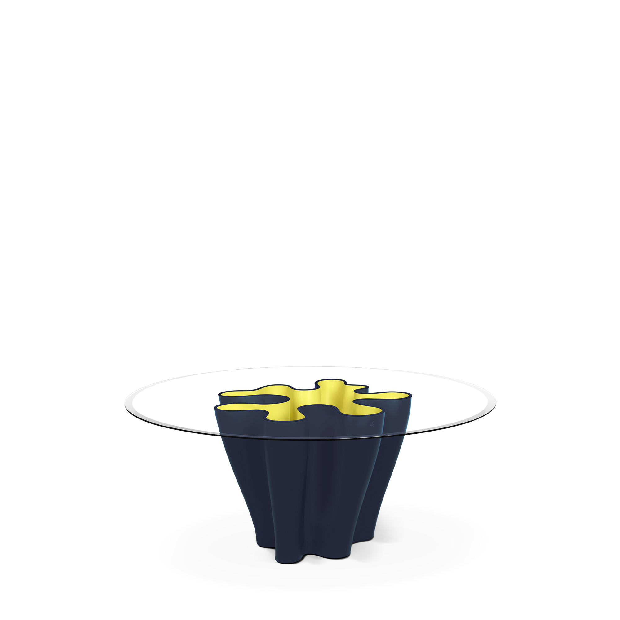 Anemona Table PM Round By Atelier Biagetti  in Trunks, Travel and Home