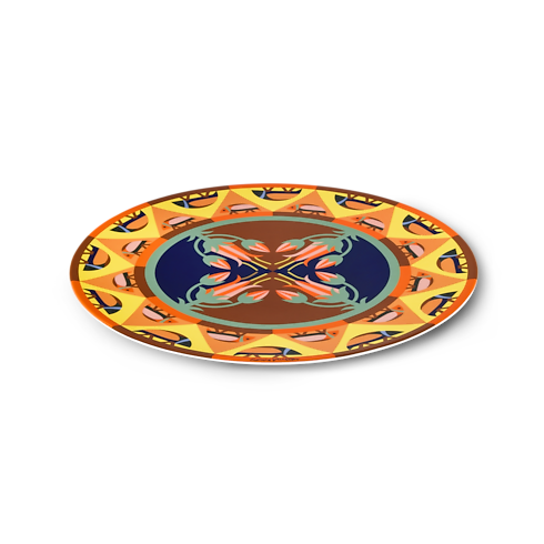 Animali Fantastici Flowers Presentation Plate in Trunks, Travel and Home's Home and Art of Dining Art of Dining collections by Louis Vuitton (Product zoom)