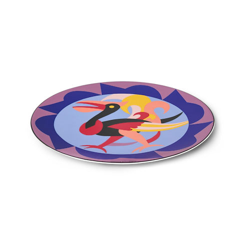 Animali Fantastici Paradise Pelican Dinner Plate in Trunks, Travel and Home's Home and Art of Dining Art of Dining collections by Louis Vuitton (Product zoom)