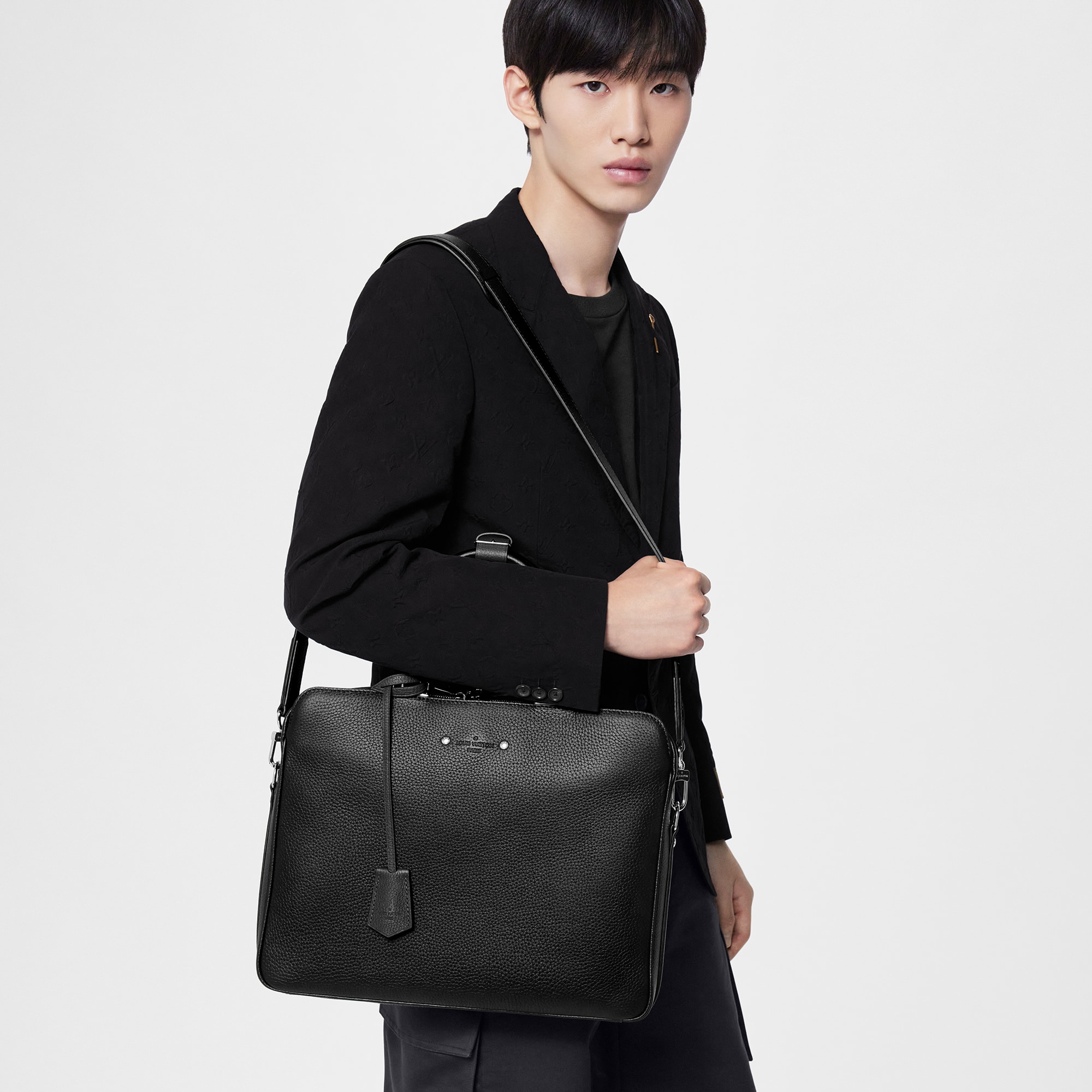 Armand Briefcase Taurillon in Men