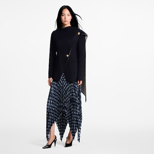 Asymmetrical Scarf Jacket in Women's Ready-to-Wear Coats and Jackets collections by Louis Vuitton (Product zoom)