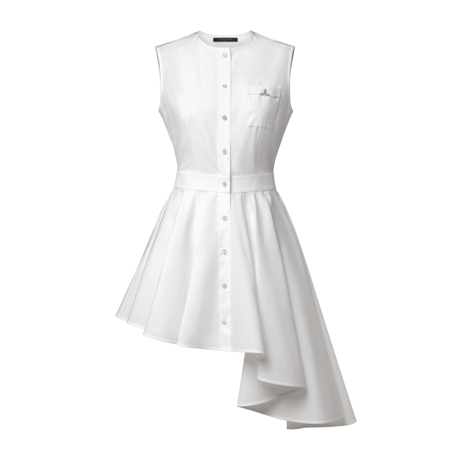 Asymmetrical Shirt Dress - Ready-to-Wear