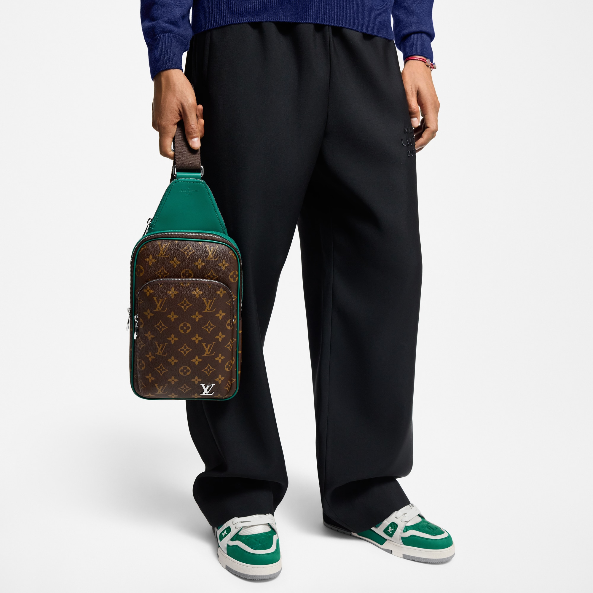 Avenue Slingbag Monogram Macassar Canvas in Bags and Small Leather Goods