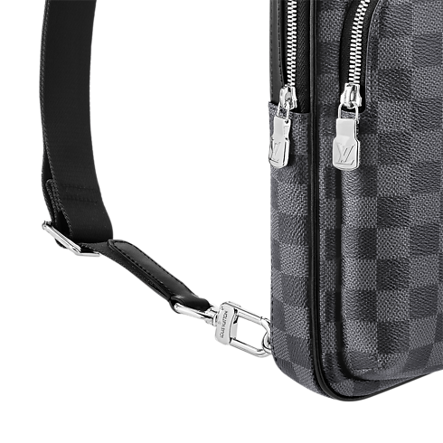 Avenue Slingbag Damier Graphite Canvas in Men's Bags All Collections collections by Louis Vuitton (Product zoom)