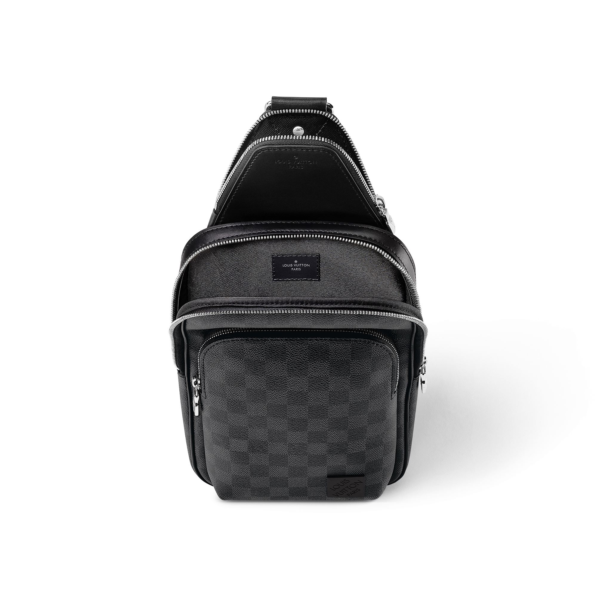 Avenue Slingbag Damier Graphite Canvas in Men