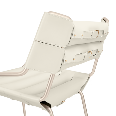 Belt Bar Stool Outdoor By Atelier Oï in Trunks, Travel and Home's Home and Art of Dining Furniture collections by Louis Vuitton (Product zoom)