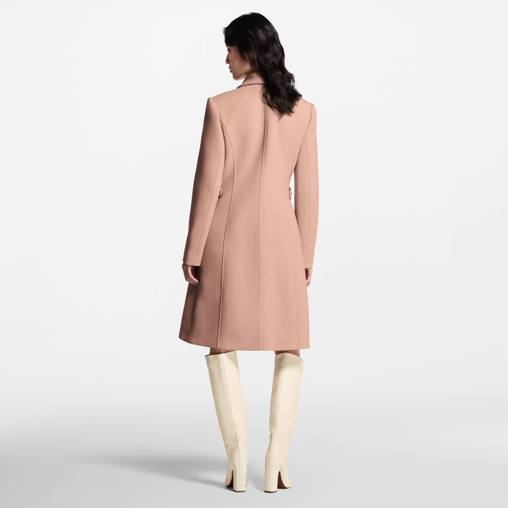Belt Detail Coat  in Women