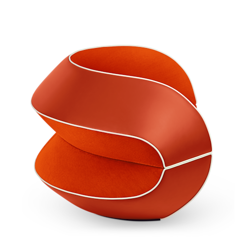 Binda Armchair By Raw Edges in Trunks, Travel and Home's Home and Art of Dining Furniture collections by Louis Vuitton (Product zoom)