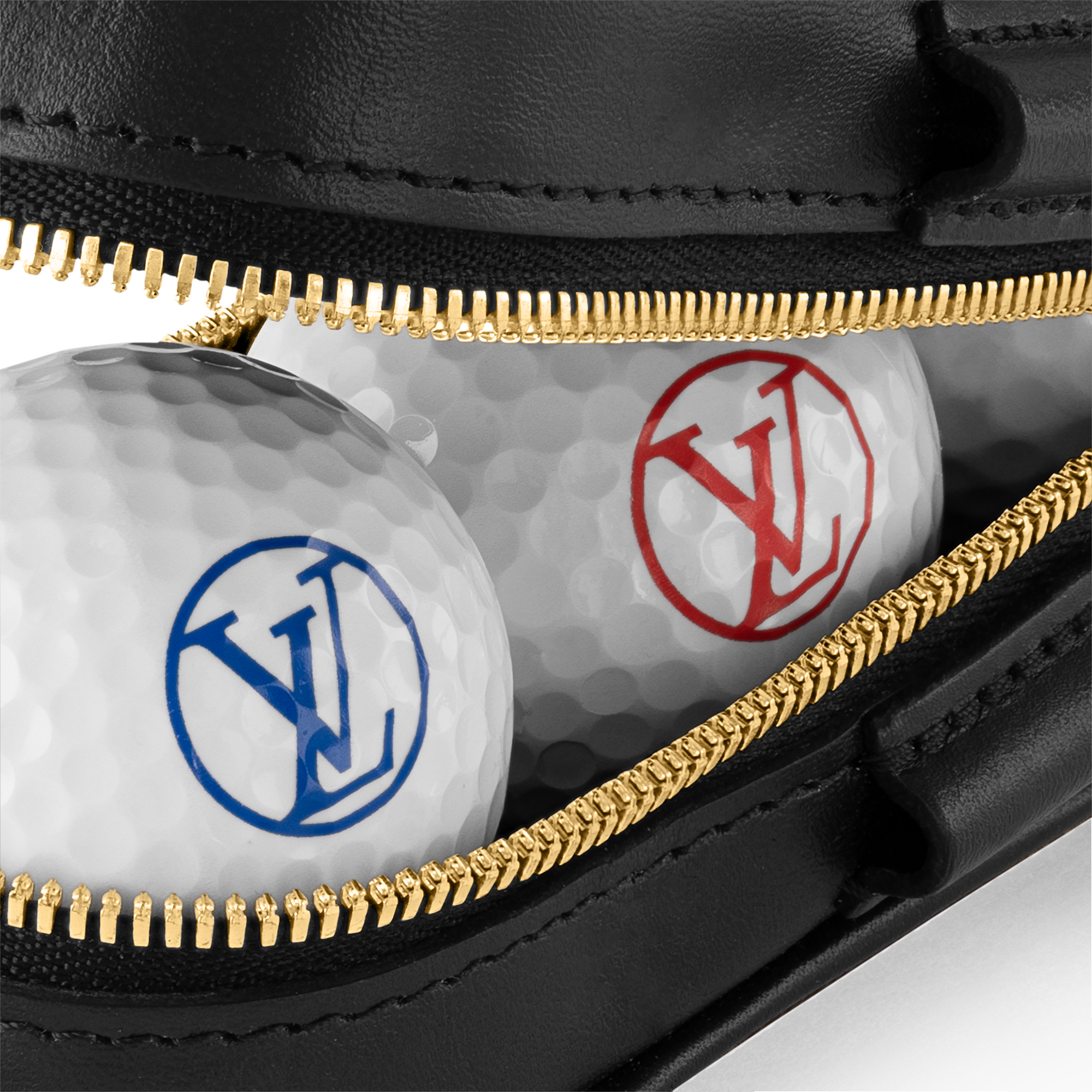 Black Monogram Andrews Golf Kit Monogram in Trunks, Travel and Home