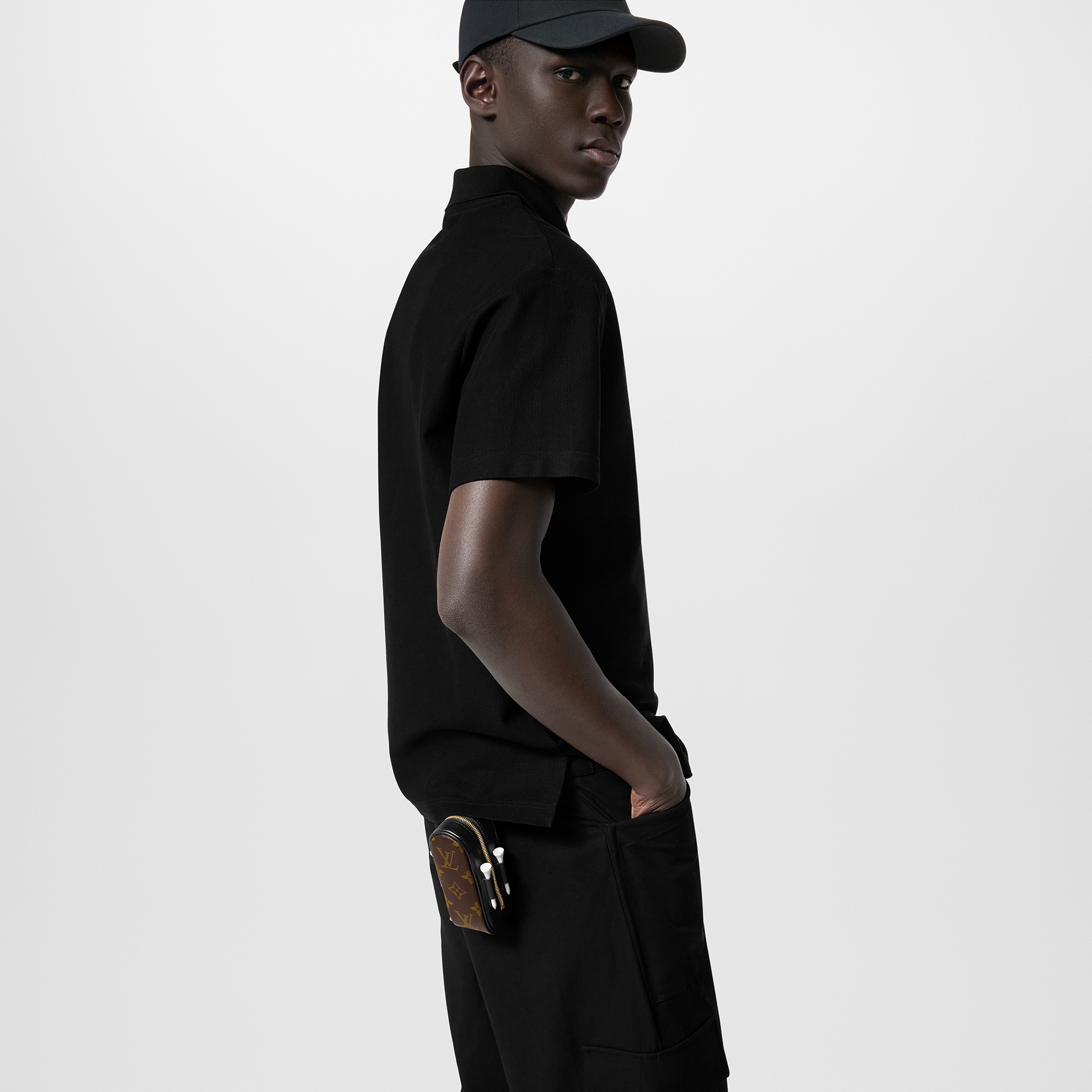 Black Monogram Andrews Golf Kit Monogram in Trunks, Travel and Home