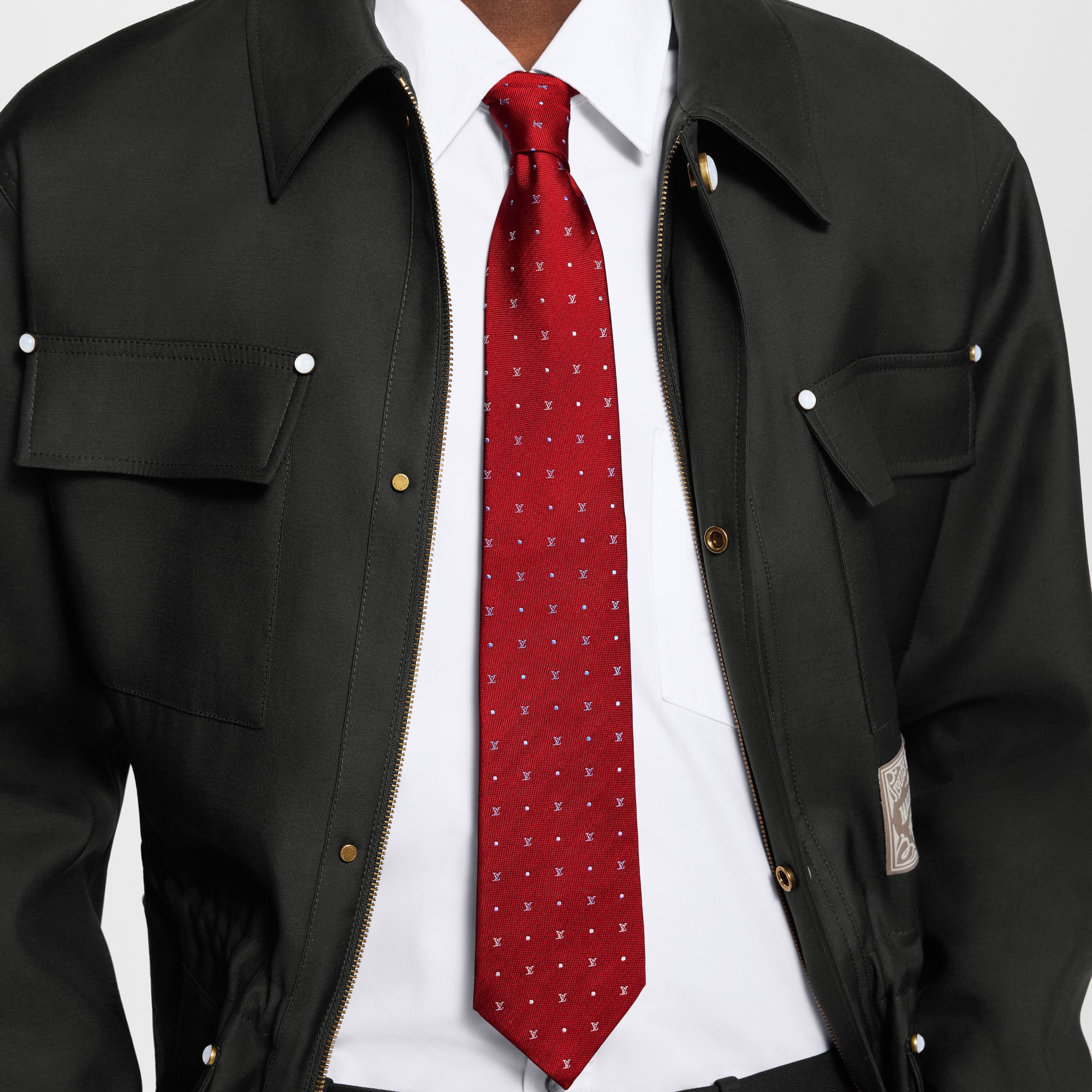 Blason Dots Tie . in Men