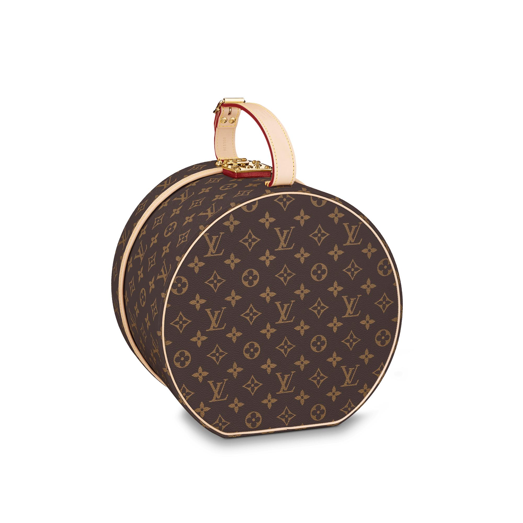 Boîte Chapeau 30 Monogram Canvas in Les Extraordinaires