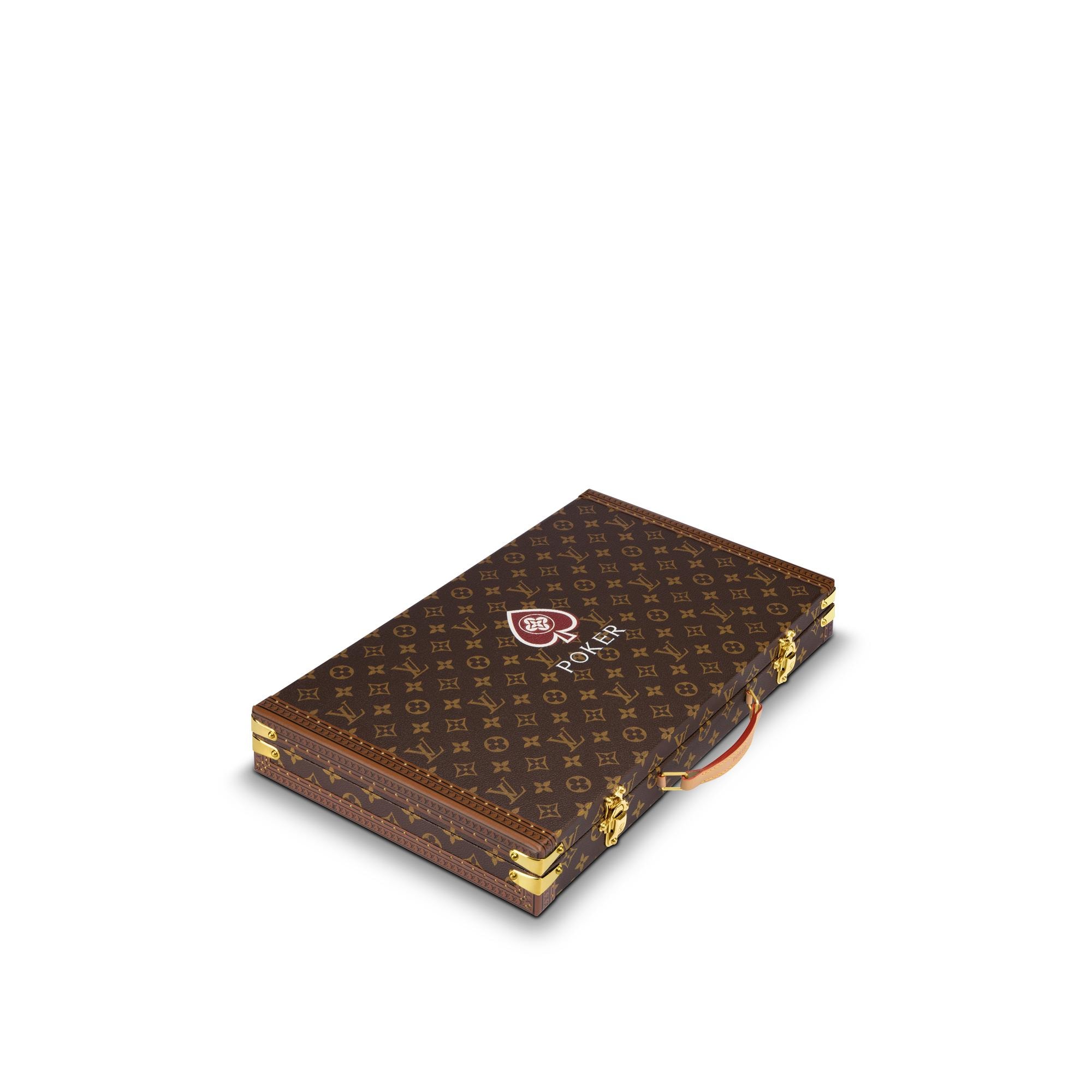 Boite Jeu De Poker Monogram in Trunks, Travel and Home