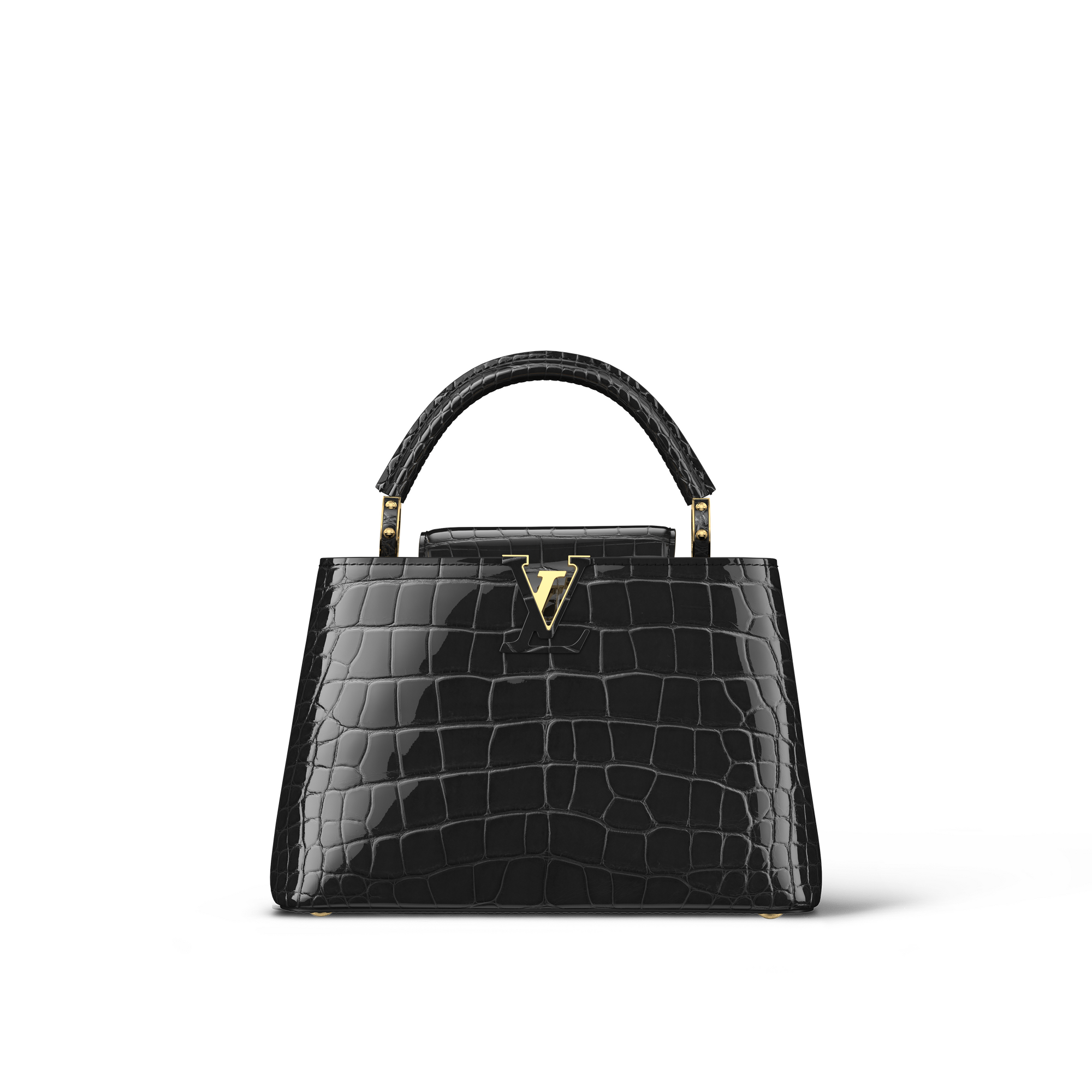 Capucines Bb Crocodilien Brillant in Women