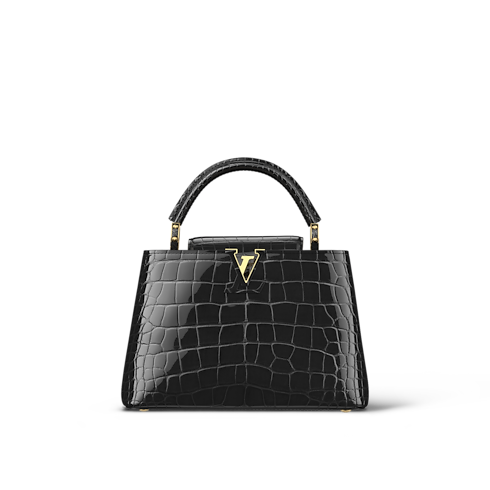 Capucines Bb Crocodilien Brillant in Women's Handbags Capucines collections by Louis Vuitton (Product zoom)