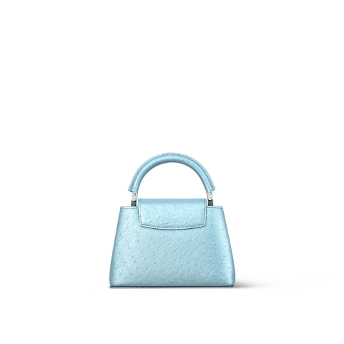 Capucines Mini Autruche in Women's Handbags Capucines collections by Louis Vuitton (Product zoom)