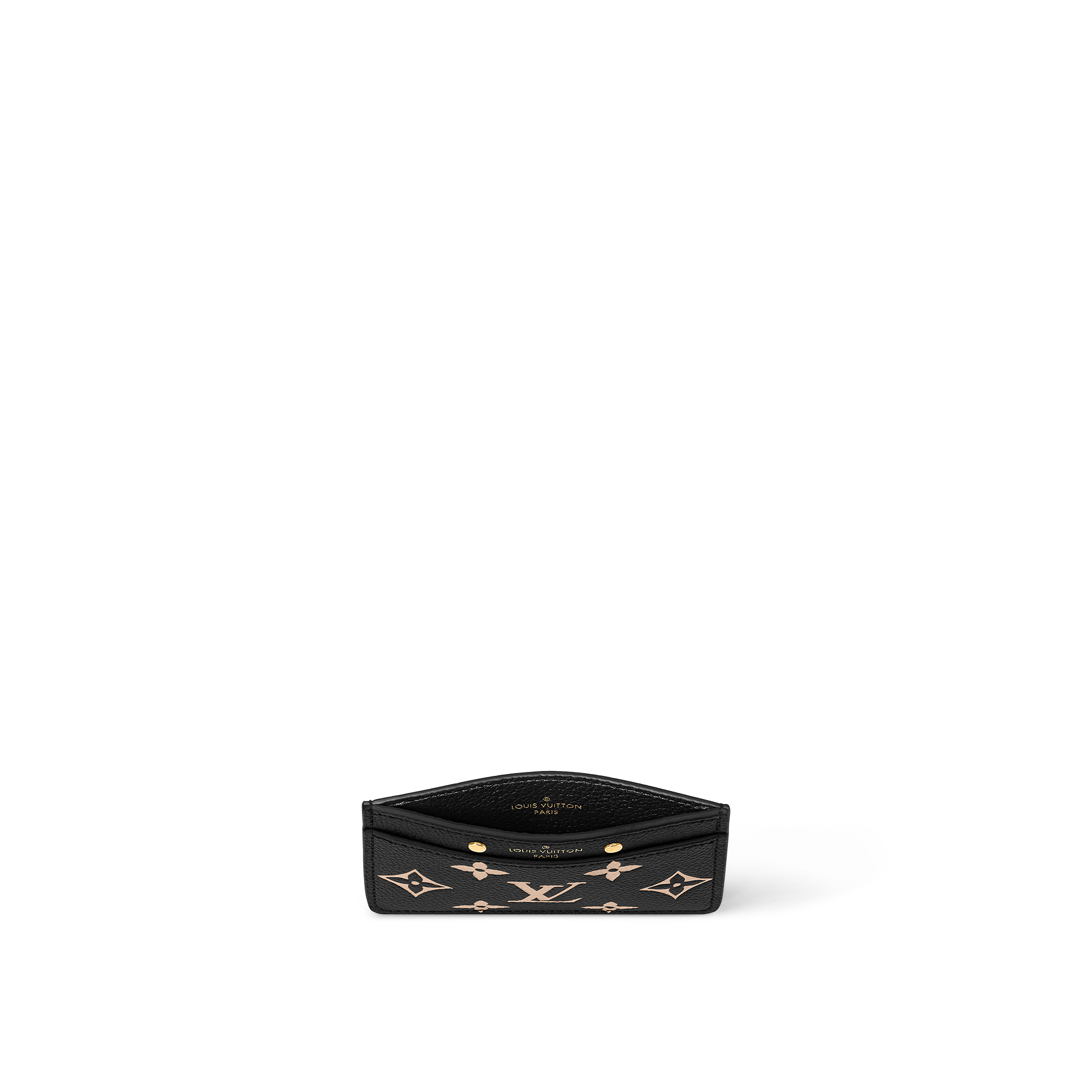 Card Holder Bicolour Monogram Empreinte Leather in Women