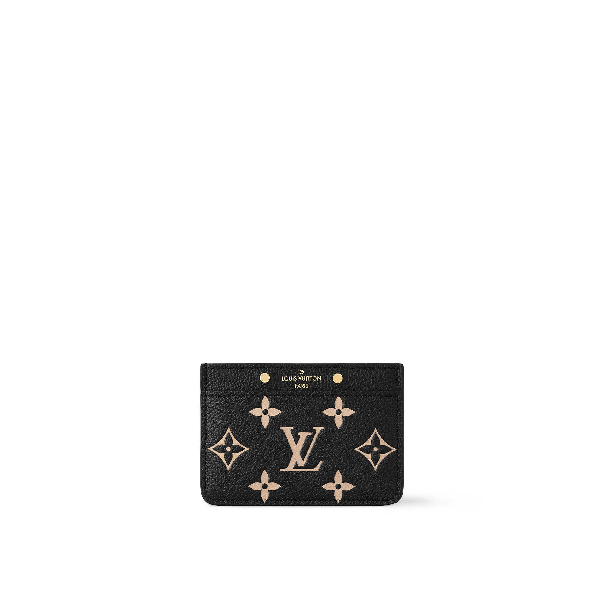 Card Holder Bicolour Monogram Empreinte Leather in Women