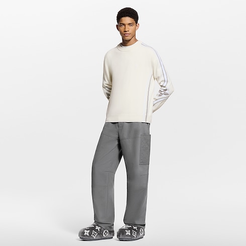 Cashmere Mix Cargo Pants in Men's Ready-to-Wear Pants collections by Louis Vuitton (Product zoom)