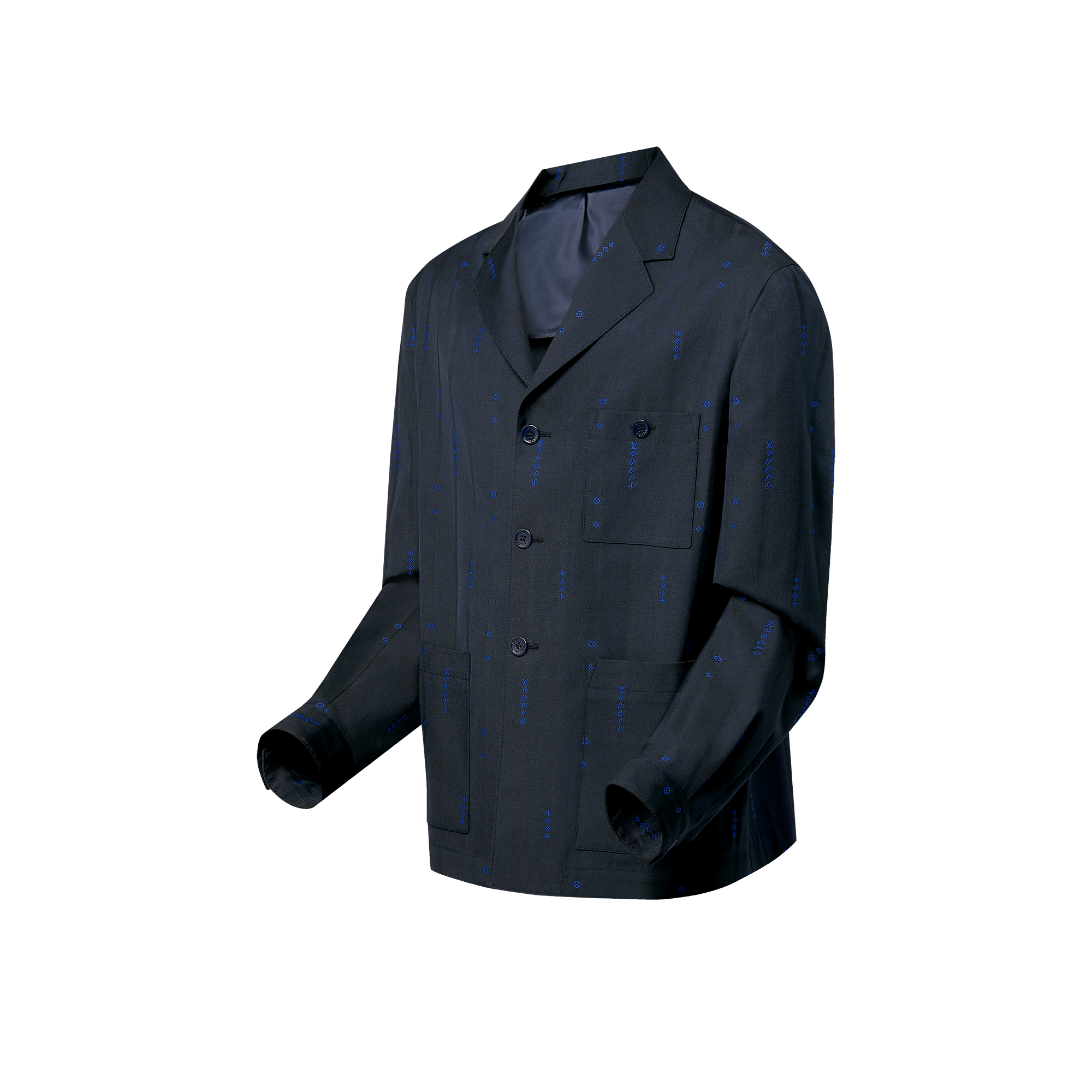 Casual Tailored Wool Jacket  in Men