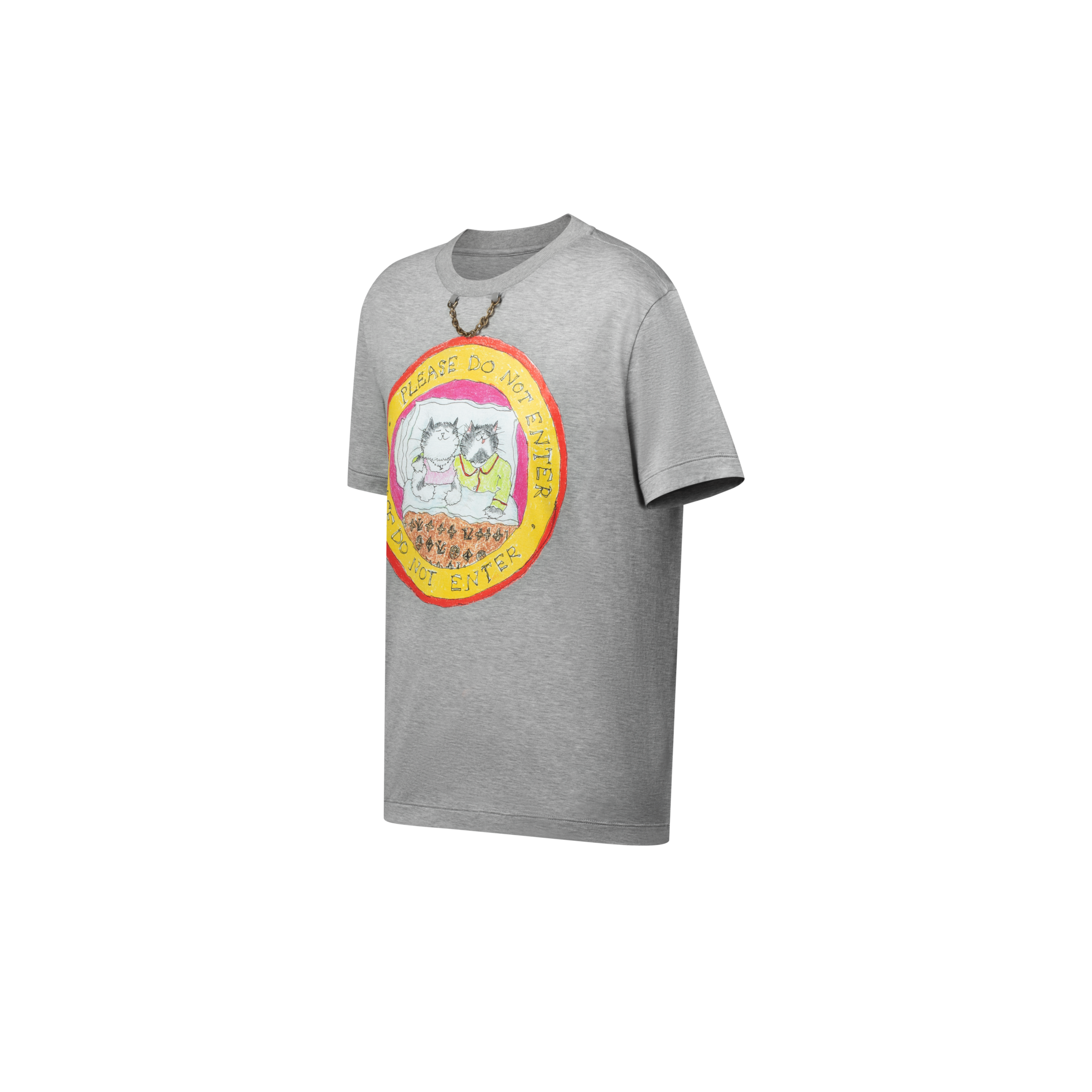 Cat Stamp T-Shirt  in Women