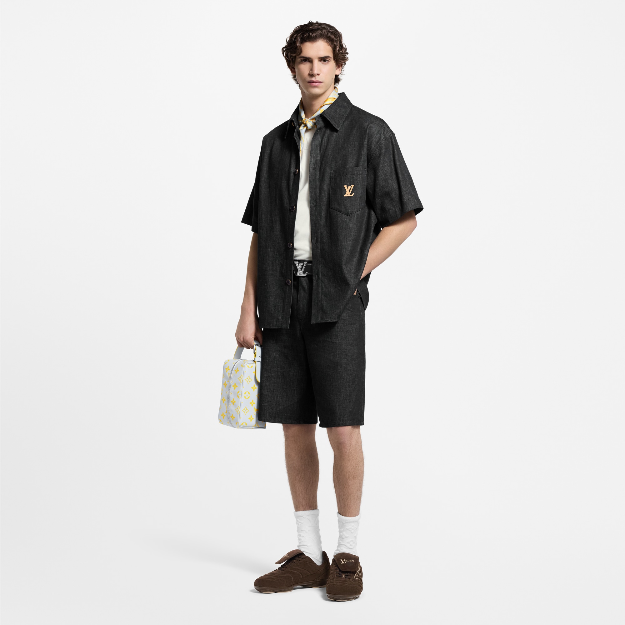 Chambray Shorts  in Men