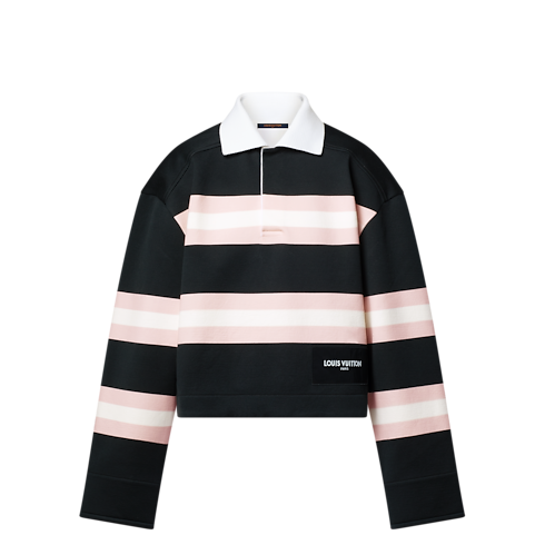 Chunky Stripes Polo Top in Women's Ready-to-Wear Tops collections by Louis Vuitton (Product zoom)