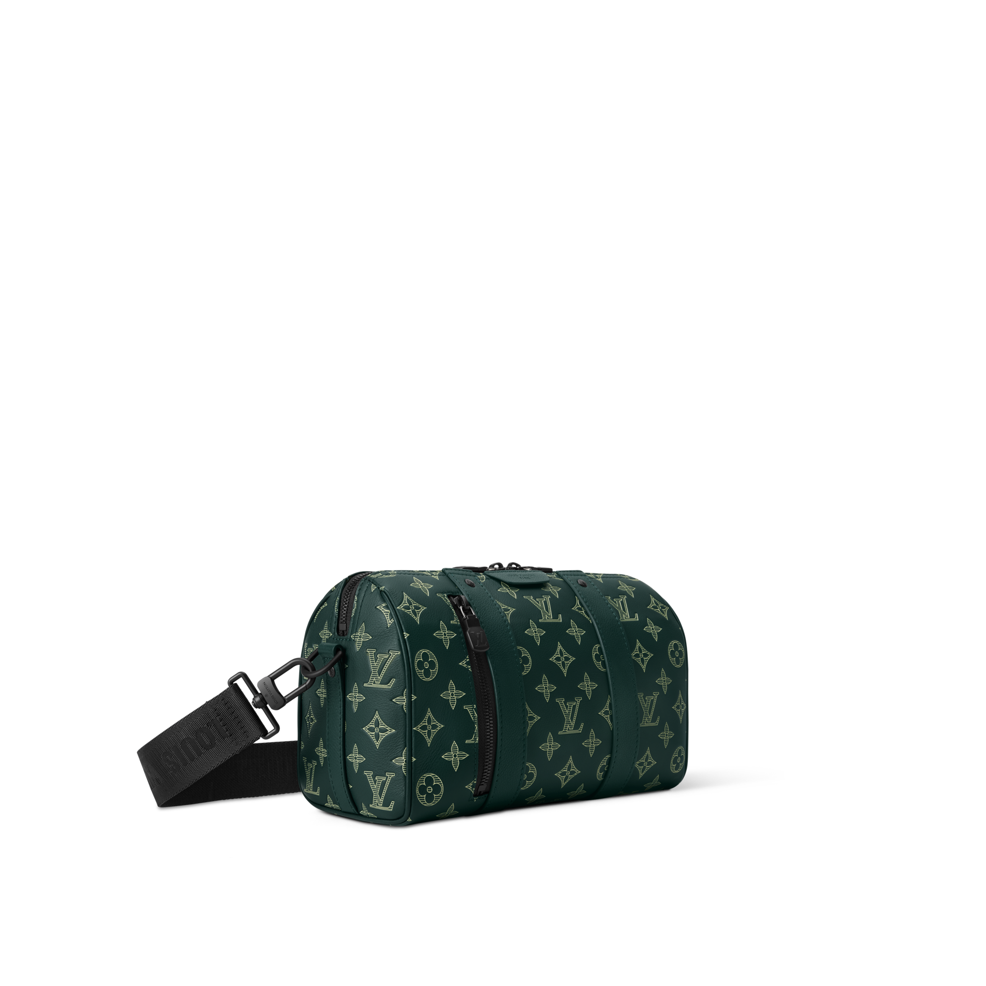 City Keepall Monogram Shadow Leather in Bags and Small Leather Goods