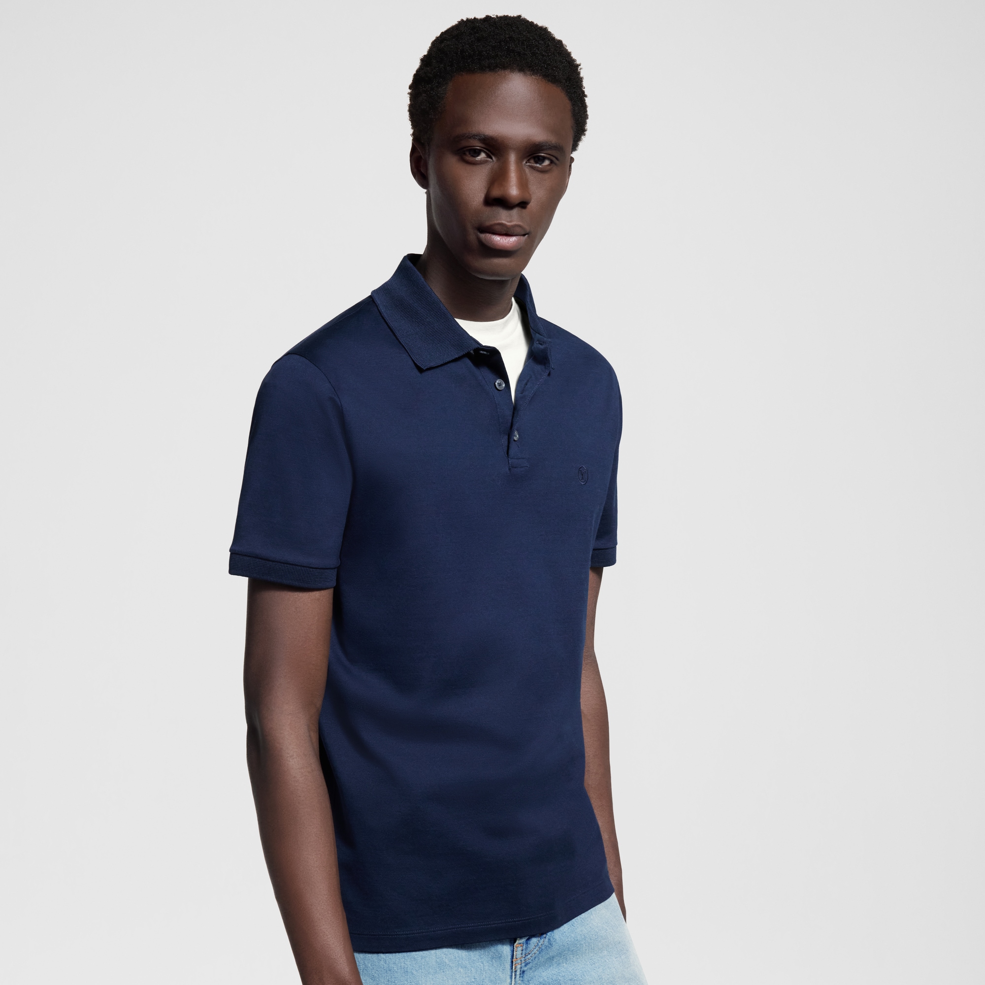 Classic Short Sleeve Pique Polo  in Men