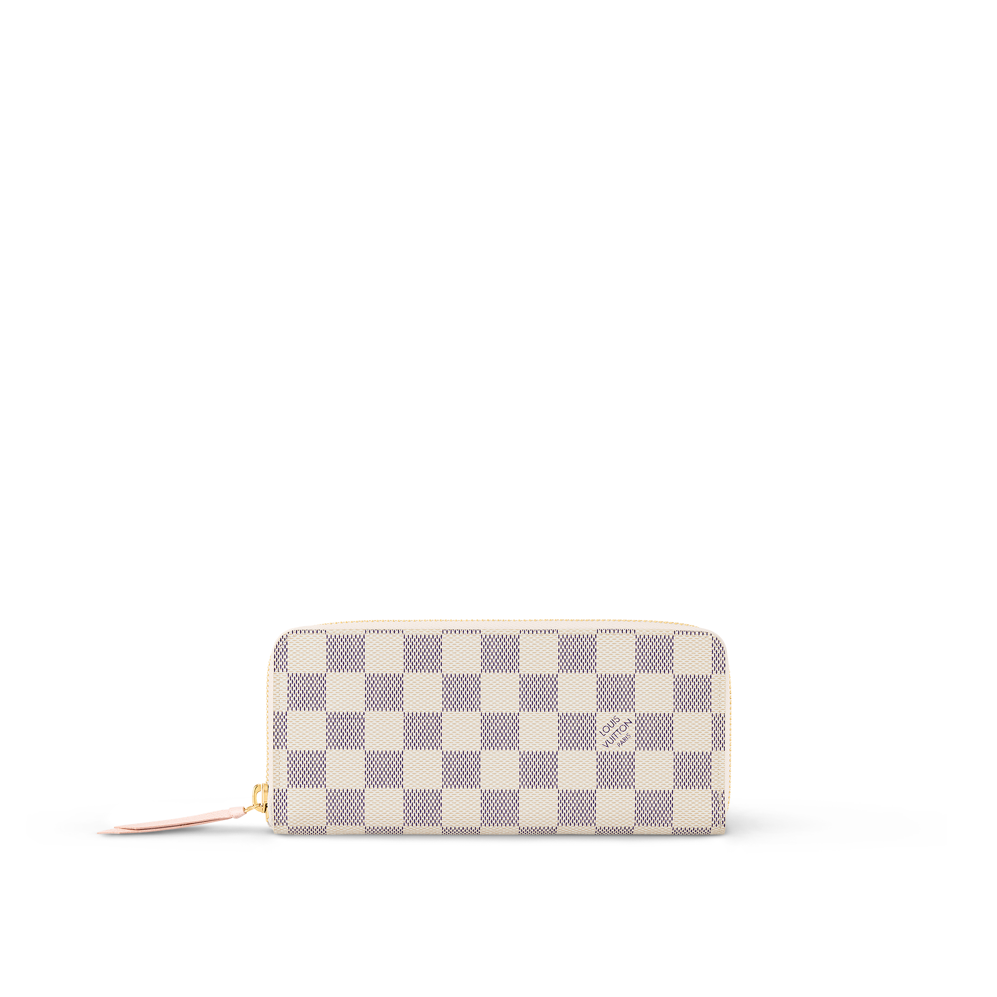 Clémence Wallet Damier Azur Canvas in Women