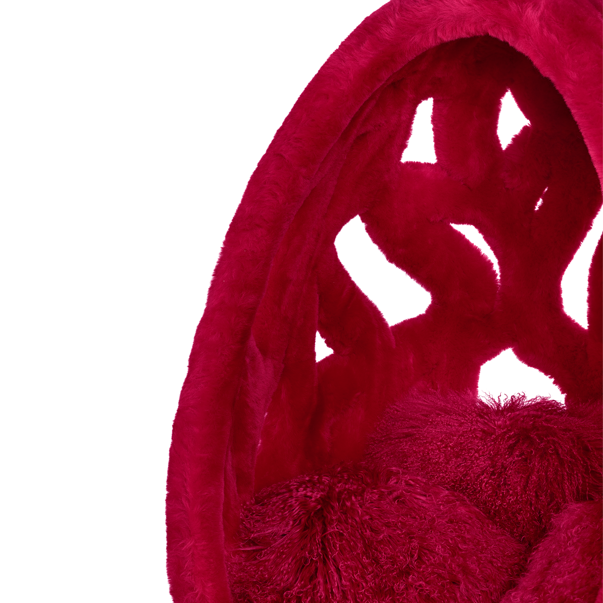 Cocoon Fur By Fernando & Humberto Campana Fur in Trunks, Travel and Home