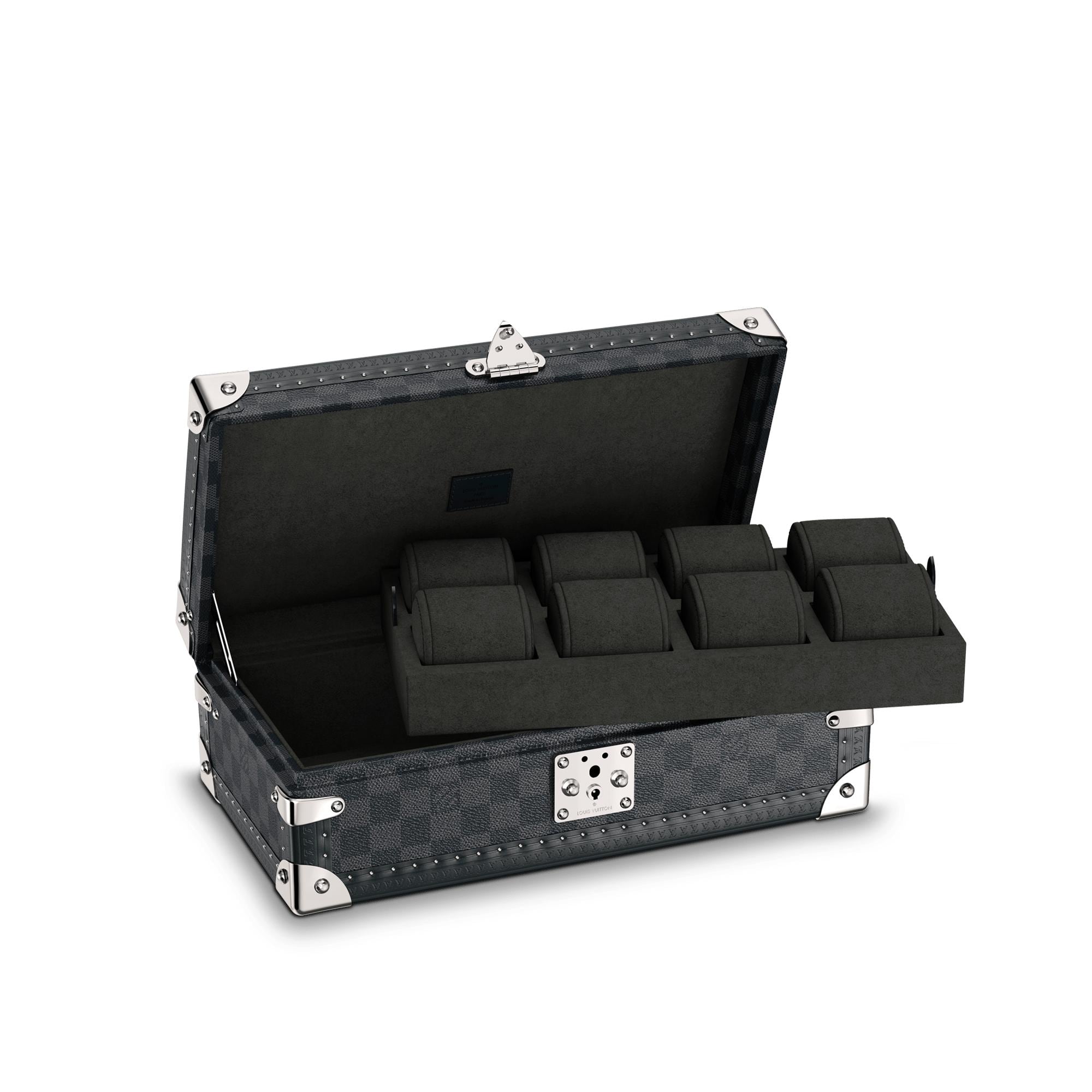 COFFRET 8 MONTRES  Damier Graphite Canvas in Men