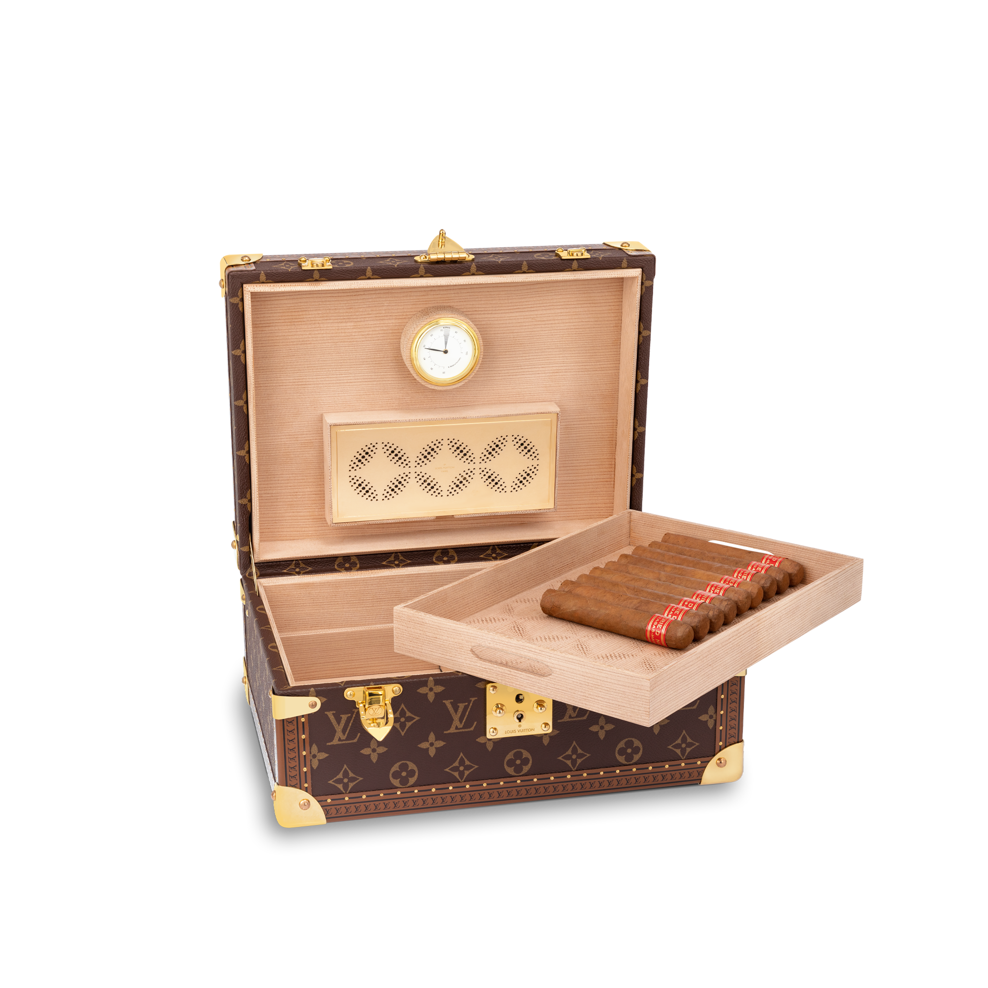 Coffret Cigares Monogram in Trunks, Travel and Home