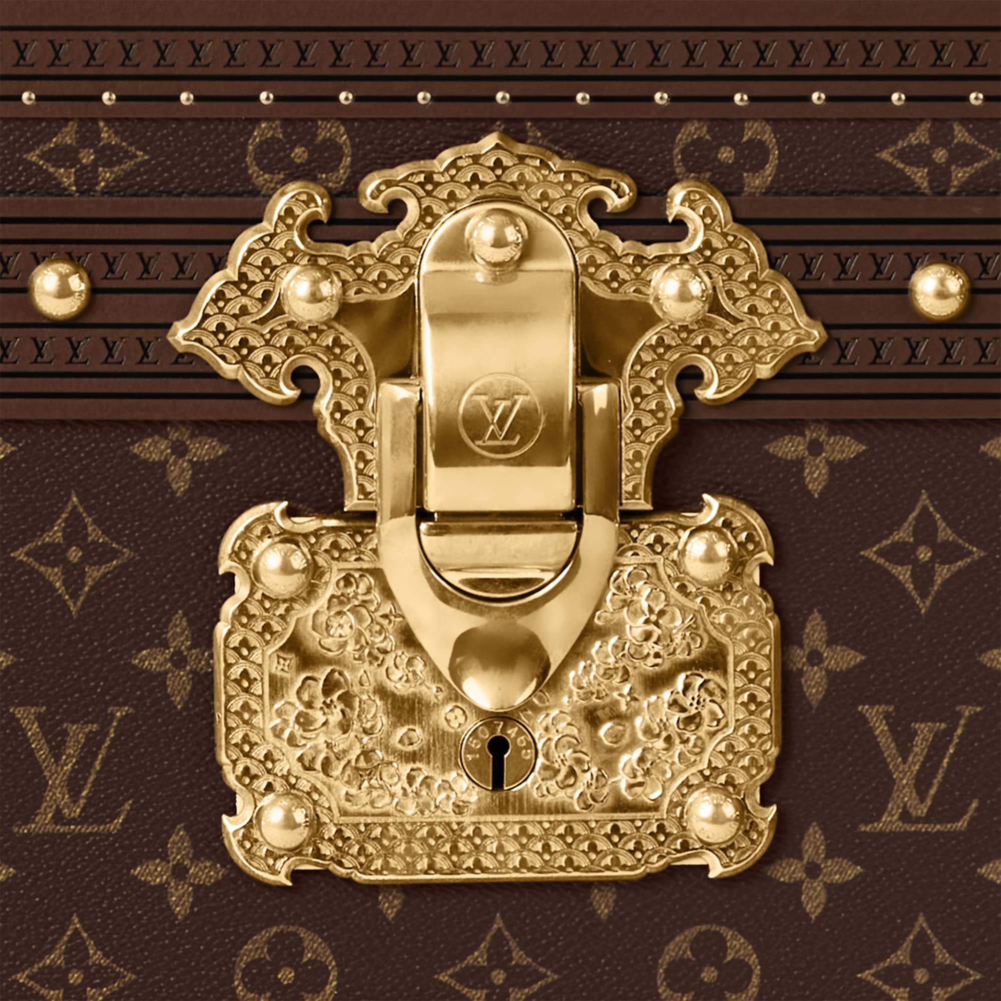 Courrier Lozine 110 Monogram in Trunks, Travel and Home