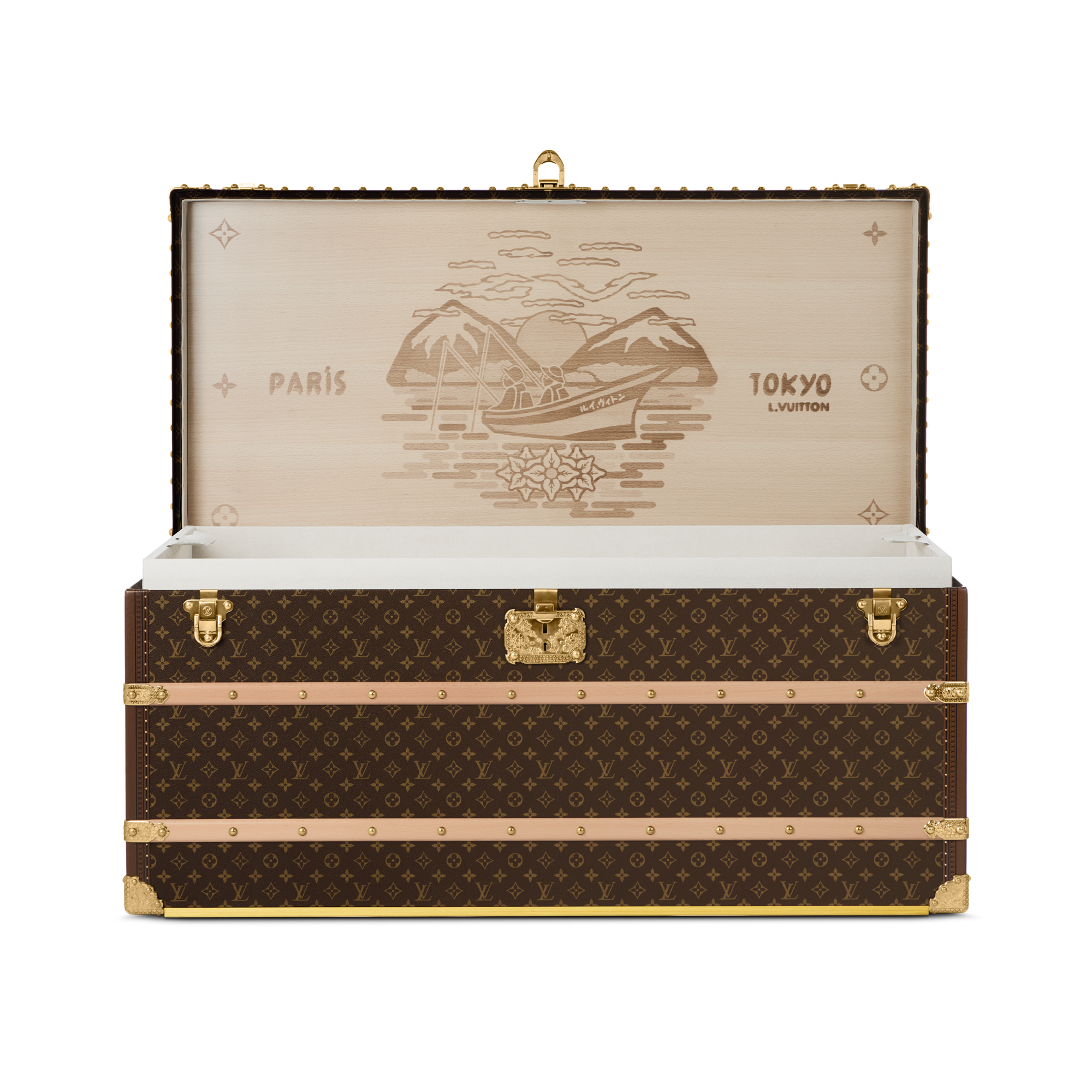 Courrier Lozine 110 Monogram in Trunks, Travel and Home