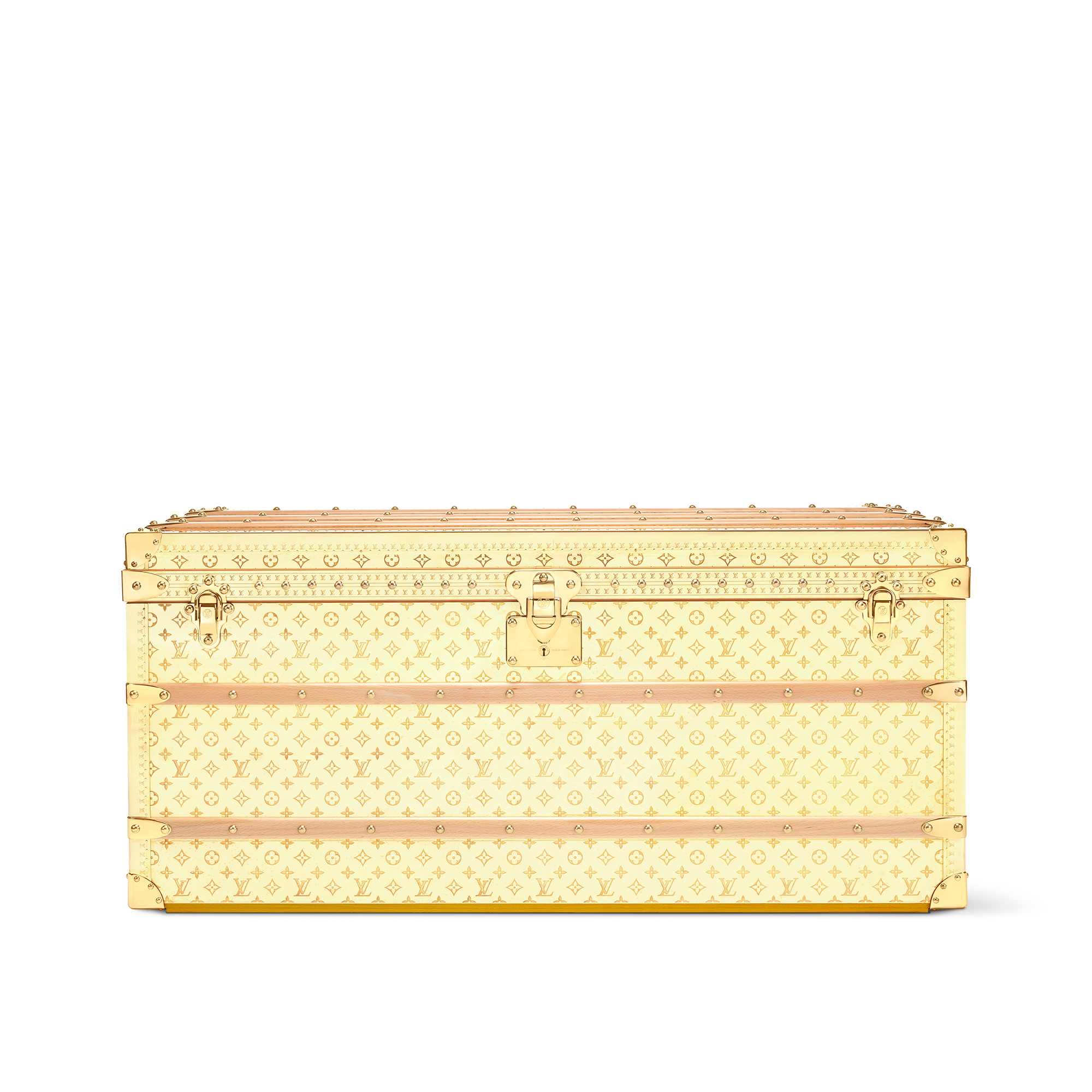 Courrier Lozine 110 LV Brass High End Leathers in Trunks, Travel and Home