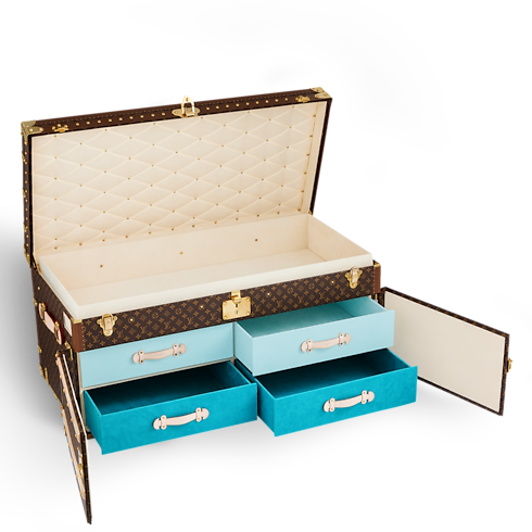 Courrier Lozine 110 Tiroirs Monogram in Trunks, Travel and Home's Trunks and Boxes Trunks and Suitcases collections by Louis Vuitton (Product zoom)