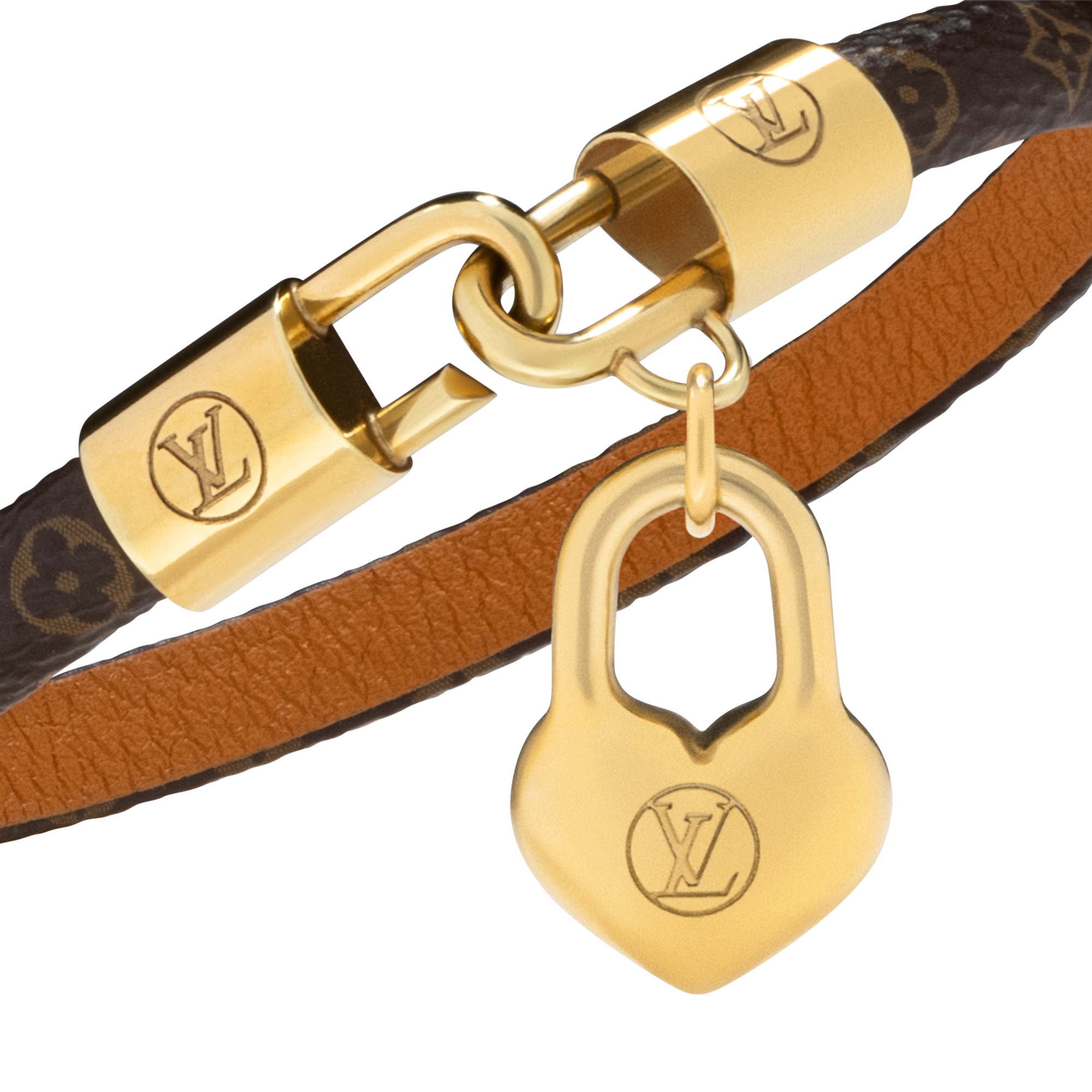 Crazy In Lock Charm Bracelet Other Leathers in Women