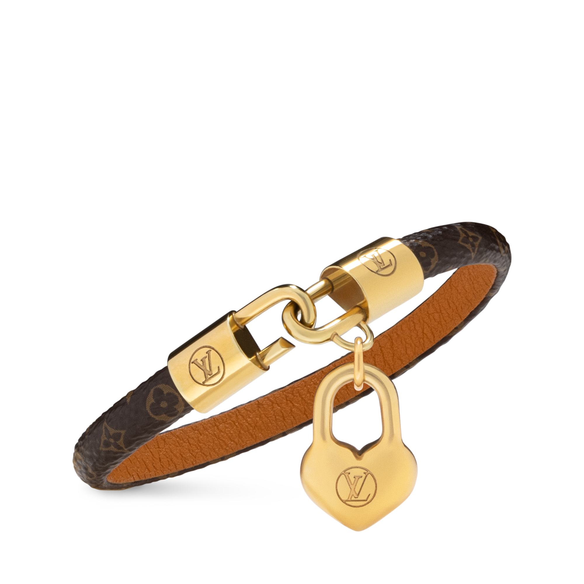 Crazy In Lock Charm Bracelet Other Leathers in Women